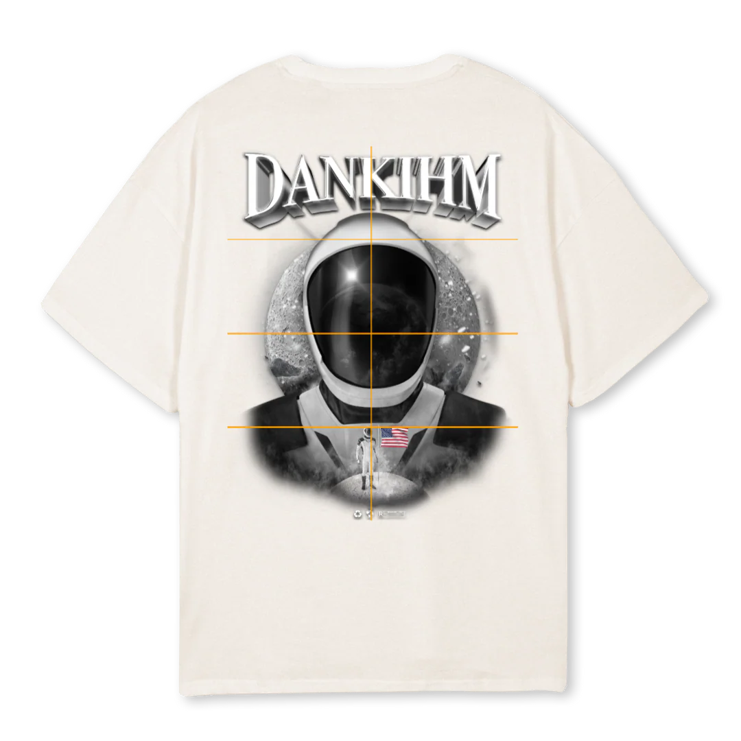 FOOTPRINTS Vintage White Oversized Tee. - Image 2