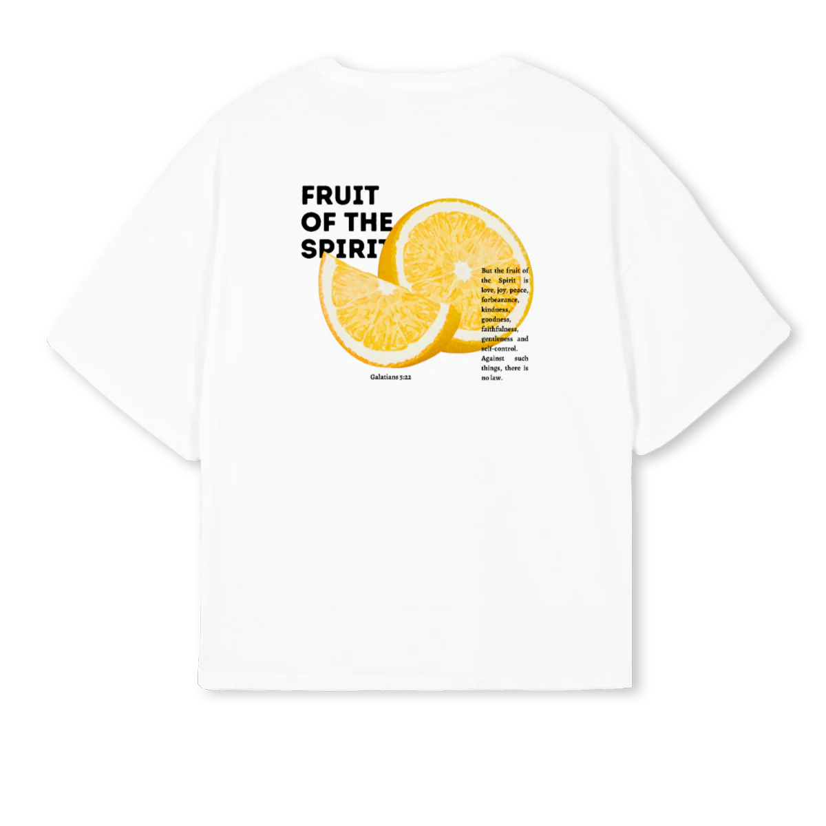 FOTSLEMONWHITE White Oversized Boxy Tee. - Image 2