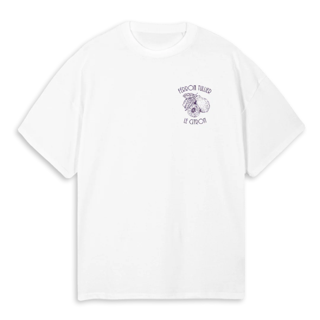 FOUR CITRON SHIRT White Oversized Tee.