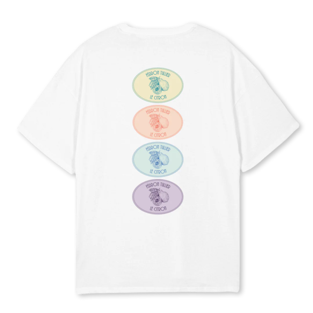 FOUR CITRON SHIRT White Oversized Tee. - Image 2