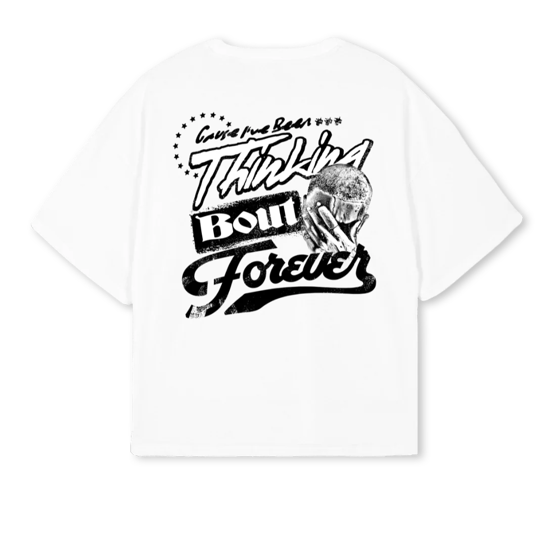 FRANKOCEANID White Oversized Boxy Tee. - Image 2