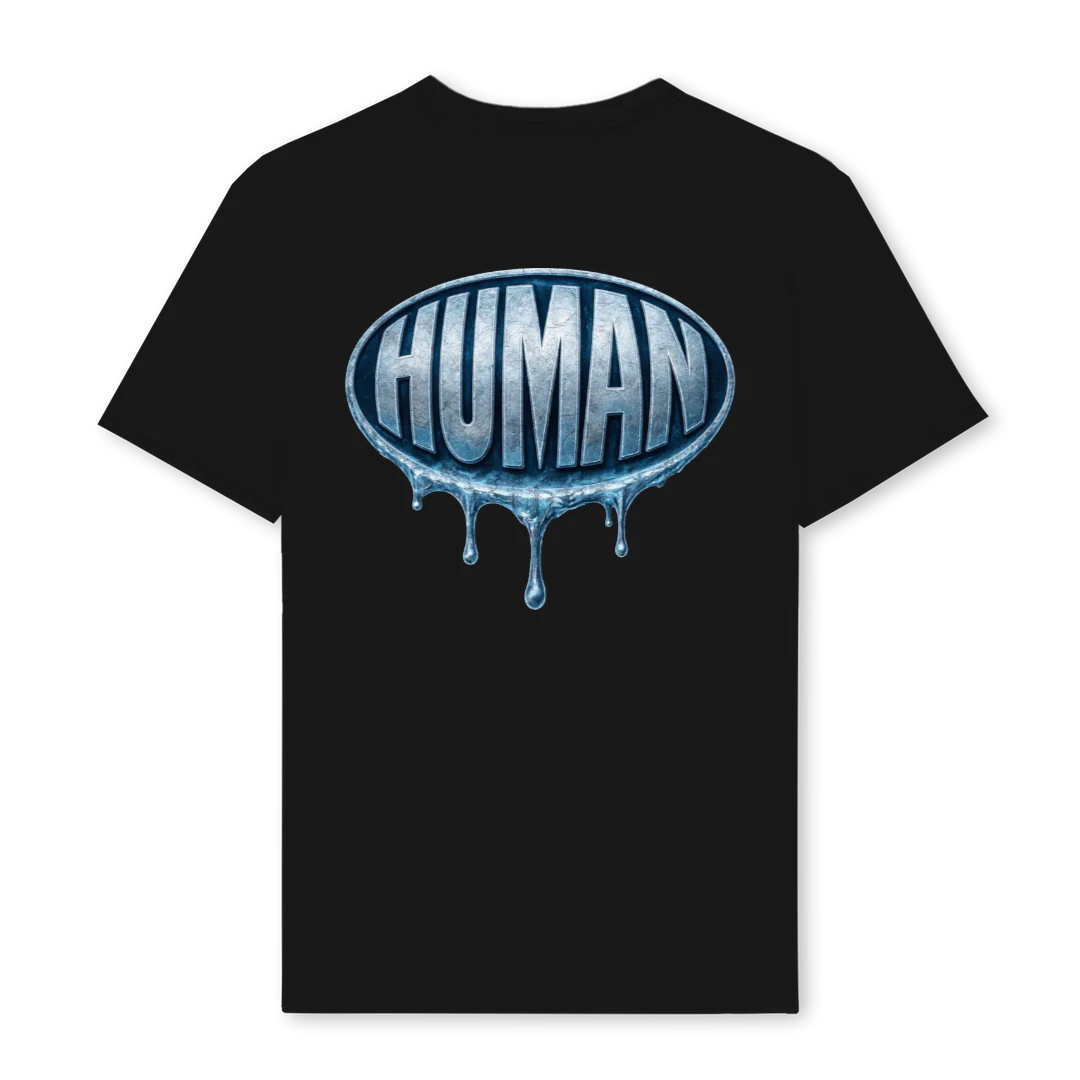 FRGL HMAN TSH Black Regular Tee. - Image 2