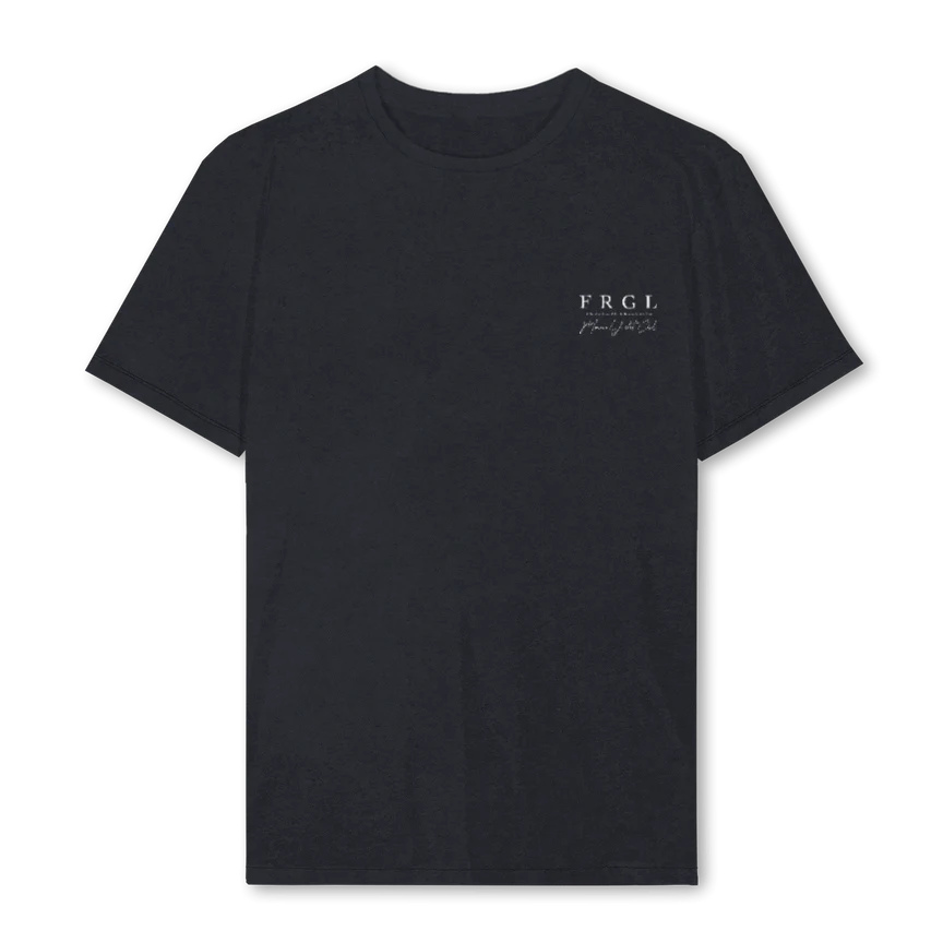 FRGL MYC_VB  Vintage Black Regular Tee.