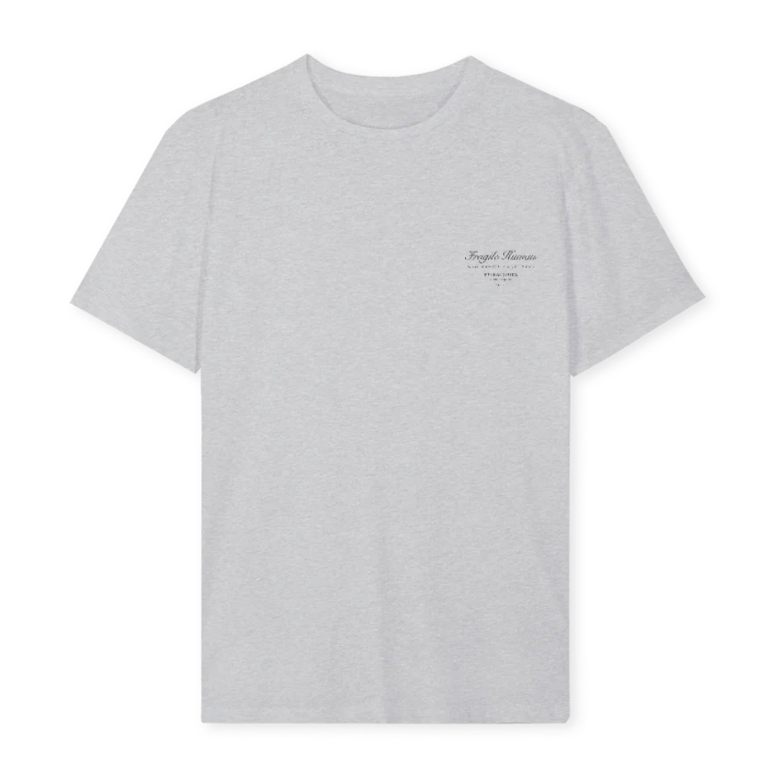 FRGL PRTP Light Grey Marl Regular Tee.