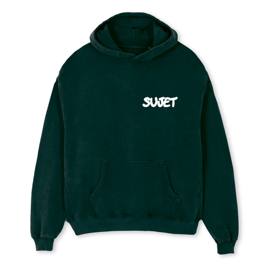 FRIENDSHOODIE Wild Green Oversized Hoodie.