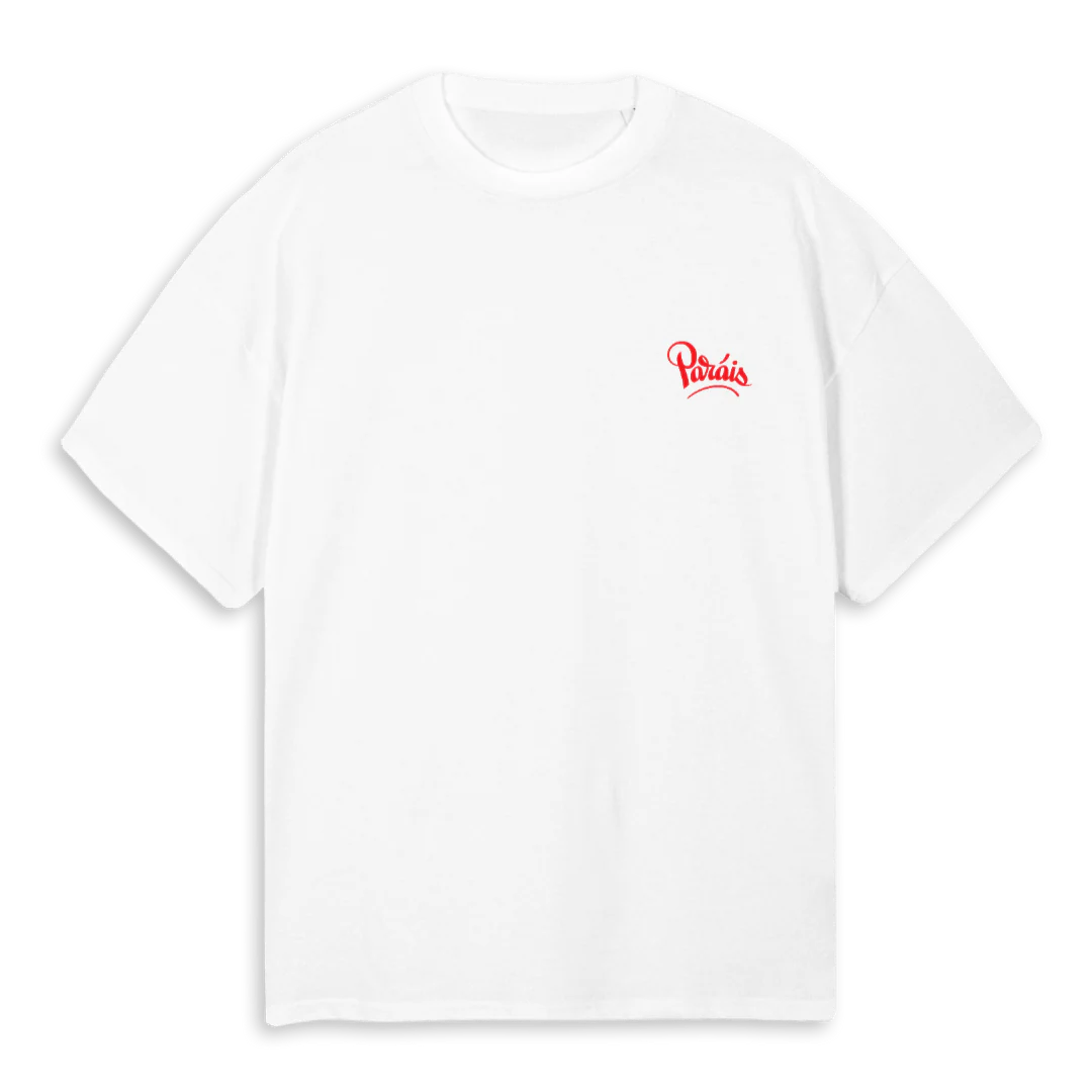 FRUITS White Oversized Tee.