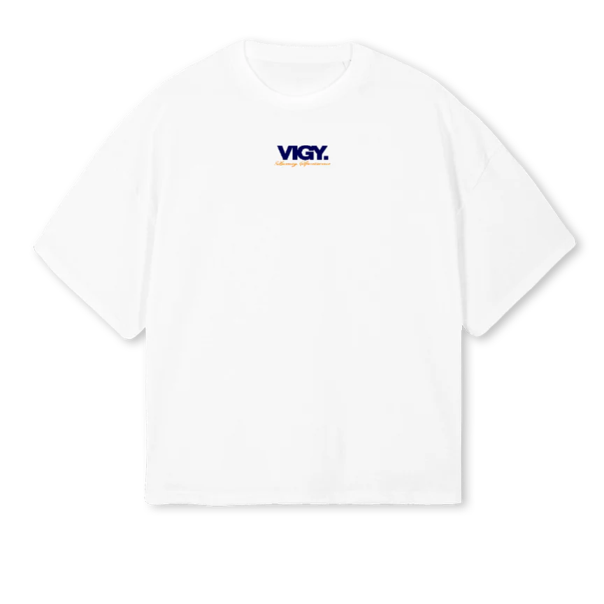 FUNDAMENTALWHITE White Oversized Boxy Tee.