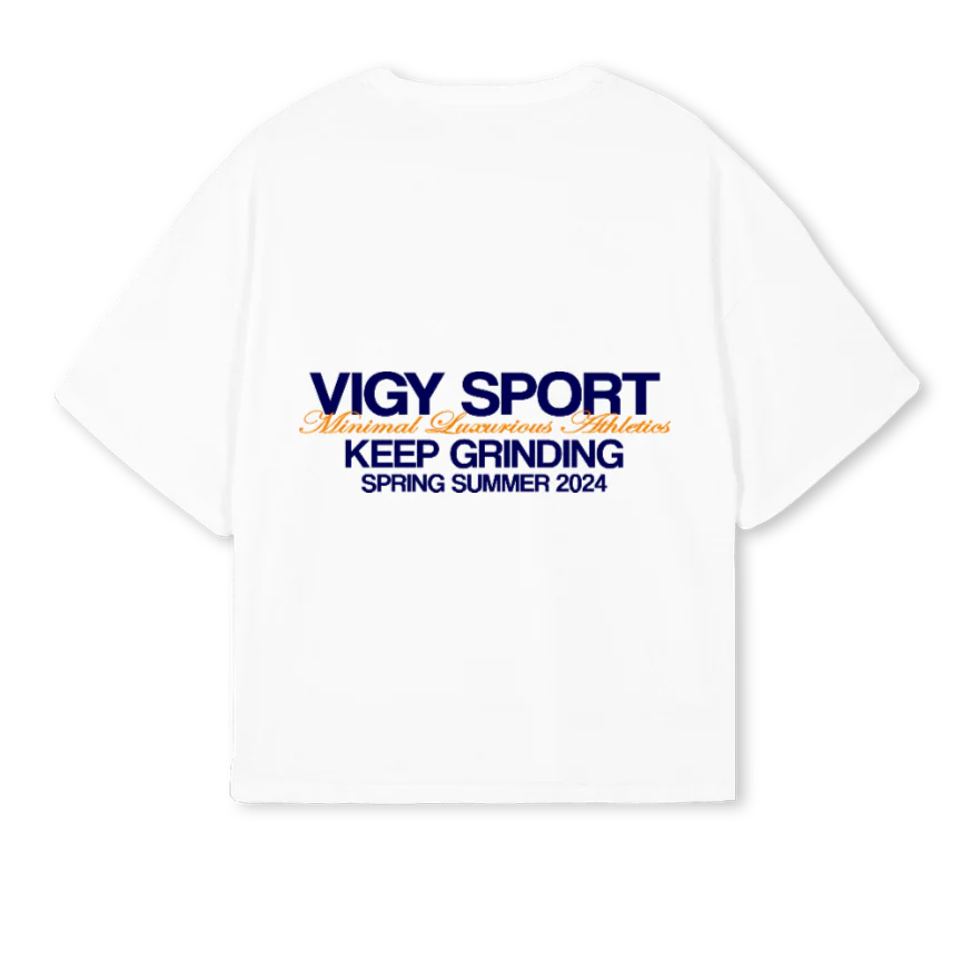 FUNDAMENTALWHITE White Oversized Boxy Tee. - Image 2
