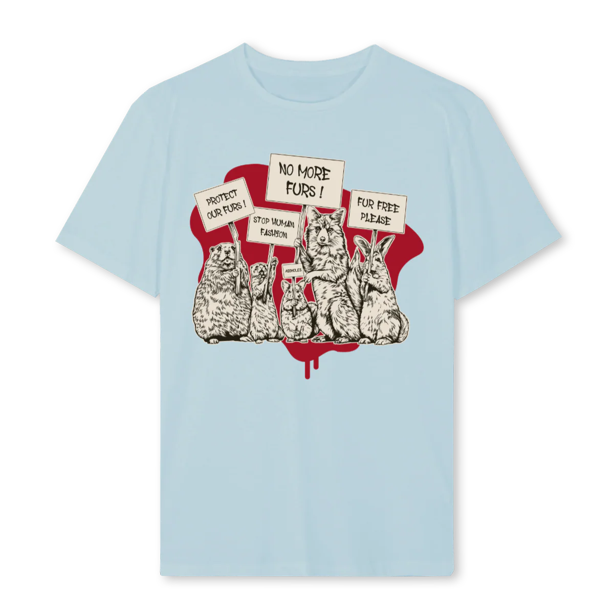 FURSBLUE Cold Blue Regular Tee.