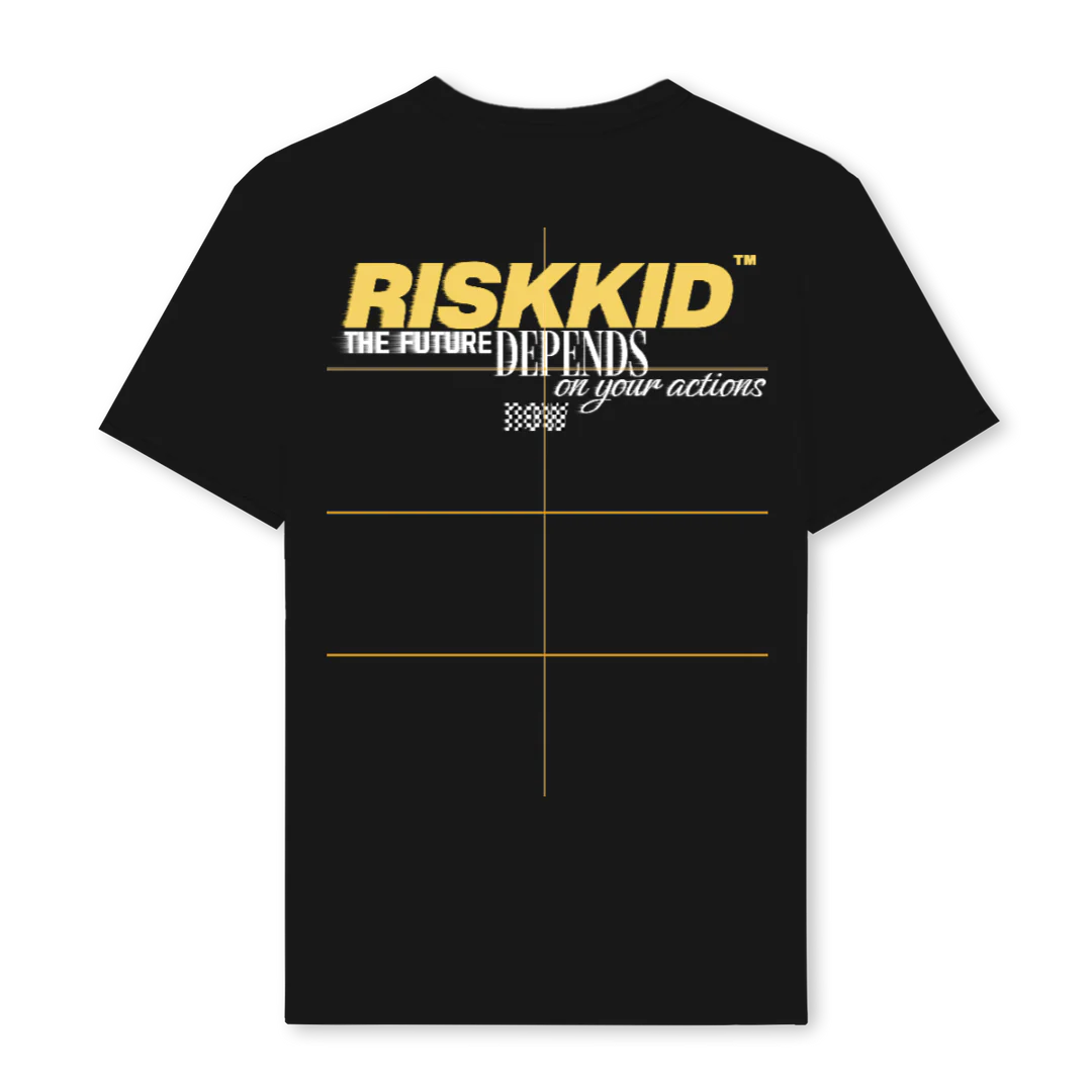 FUTURE Black Regular Tee. - Image 2