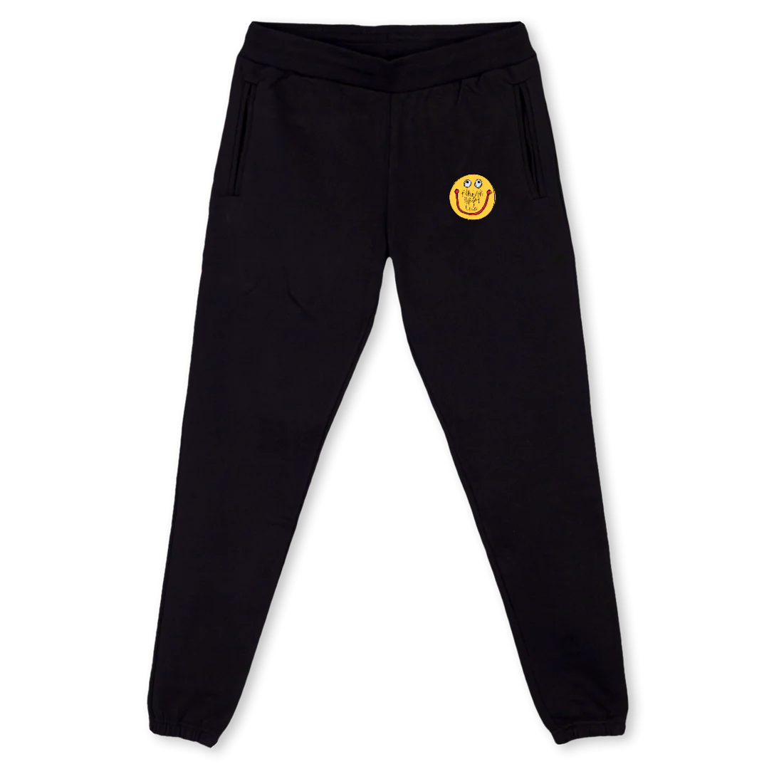 G Wild Black Sweatpants.