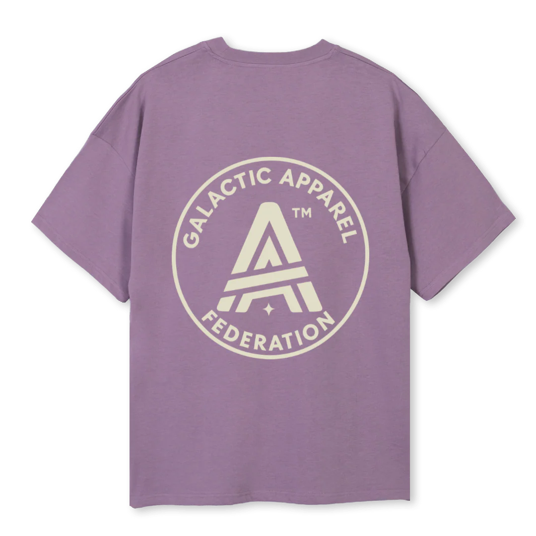 GAF OST L PRPLE Purple Oversized Tee. - Image 2