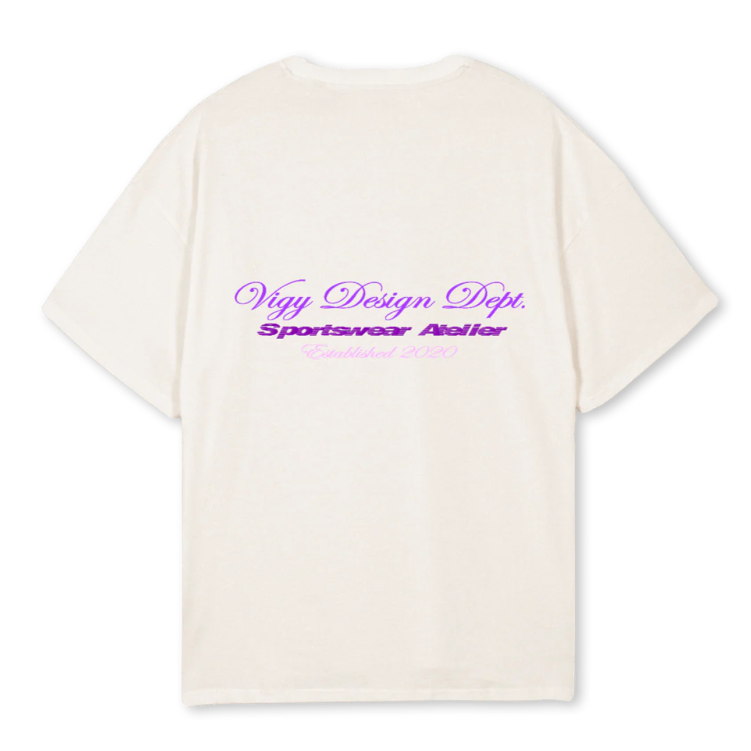 GARAGE Vintage White Oversized Tee. - Image 2