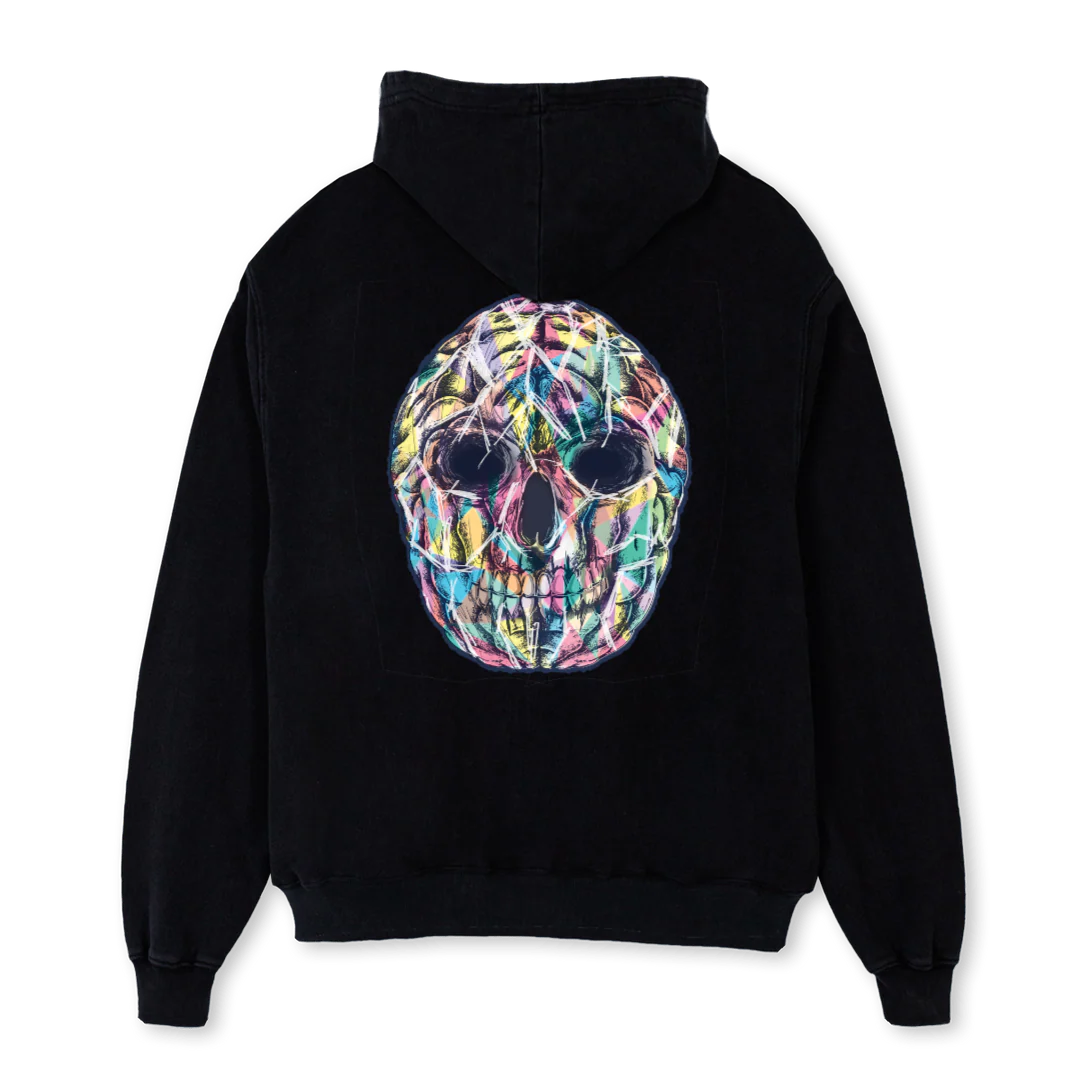 GBADROPONE Black Oversized Hoodie. - Image 2