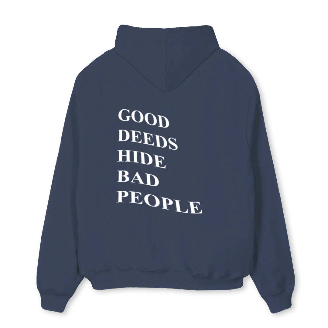 GDHBP Navy Blue Oversized Hoodie. - Image 2