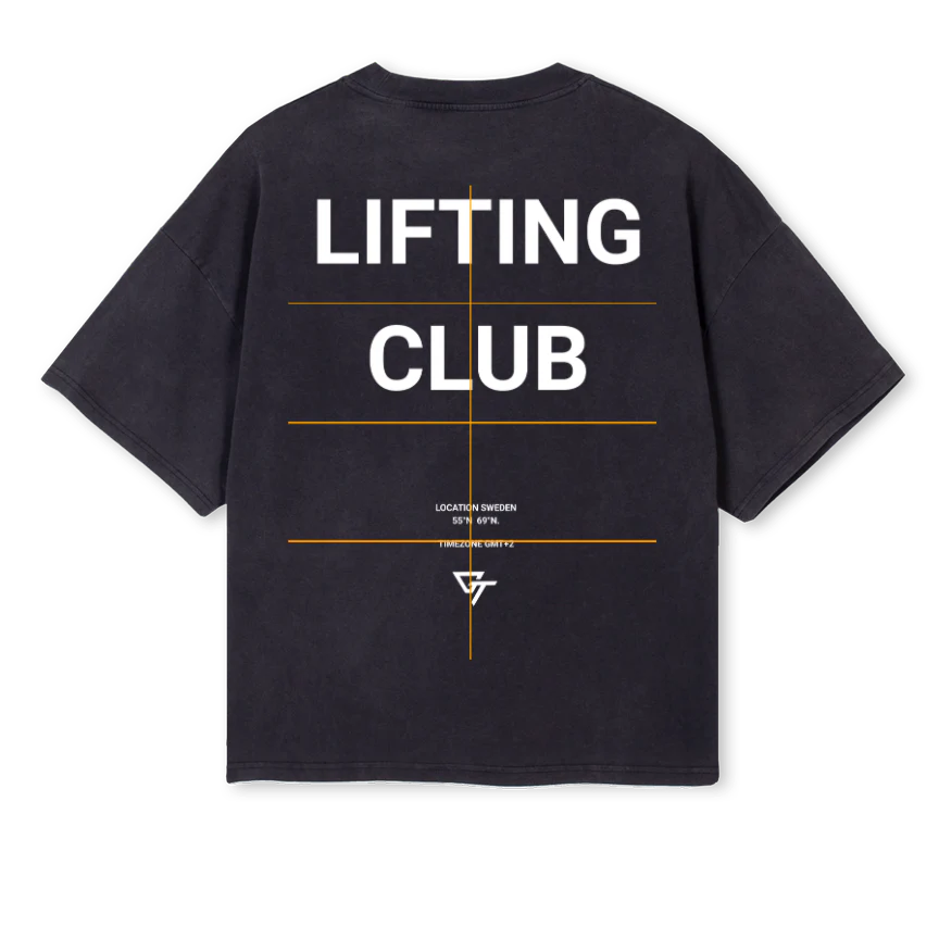 GEARTECH Vintage Black Oversized Boxy Tee. - Image 2