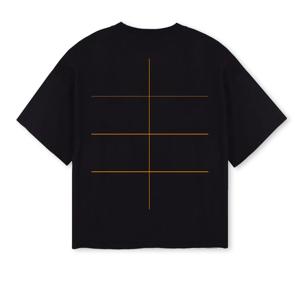 GFACNEW Black Oversized Boxy Tee. - Image 2