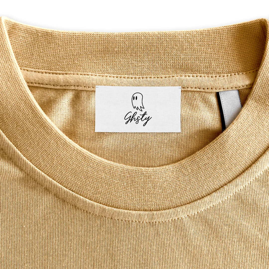 GHSTYLABELONE Custom Neck Label.
