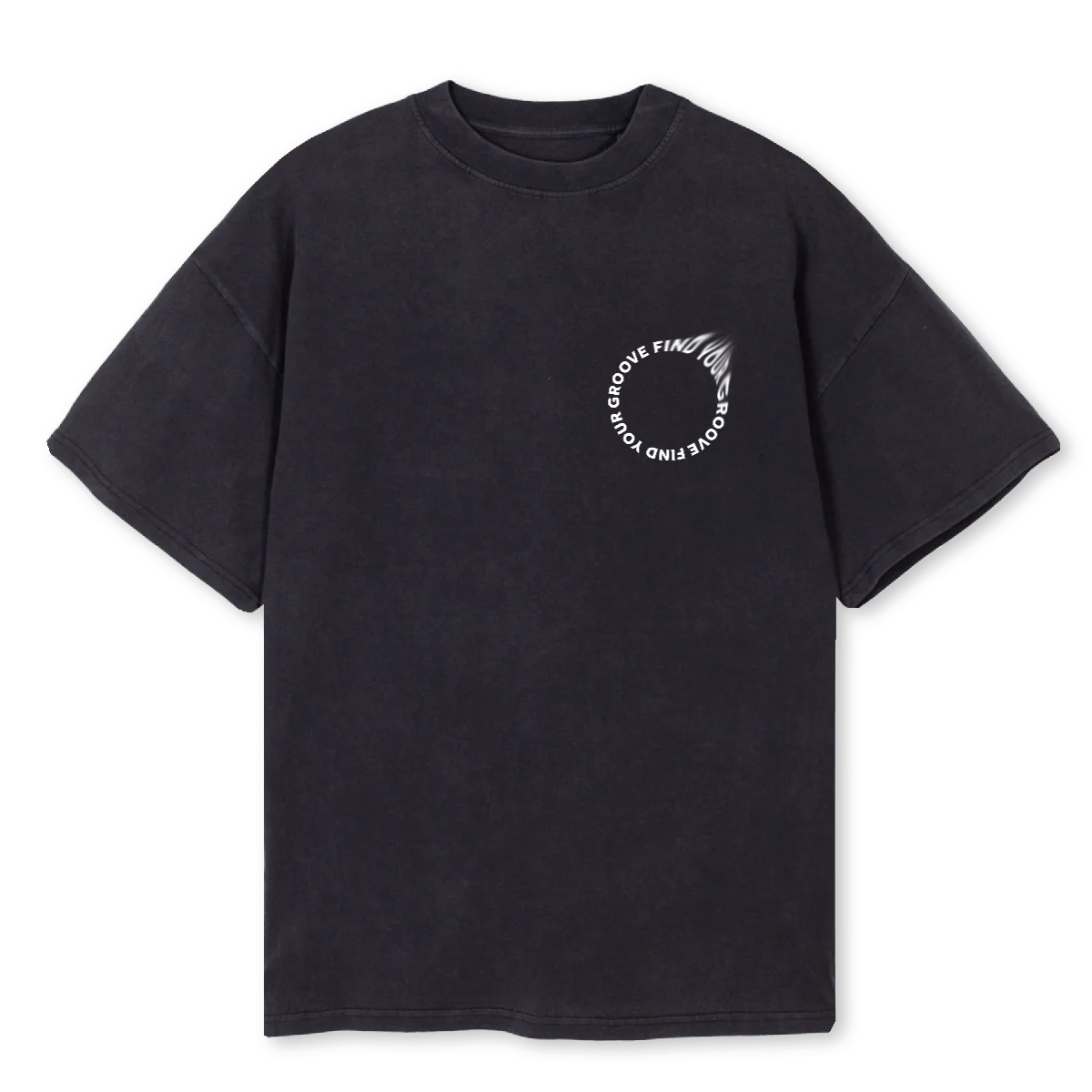 GLRC DIS TE Vintage Black Oversized Tee.