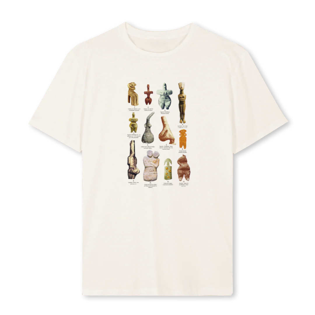 GODDESS Vintage White Regular Tee.