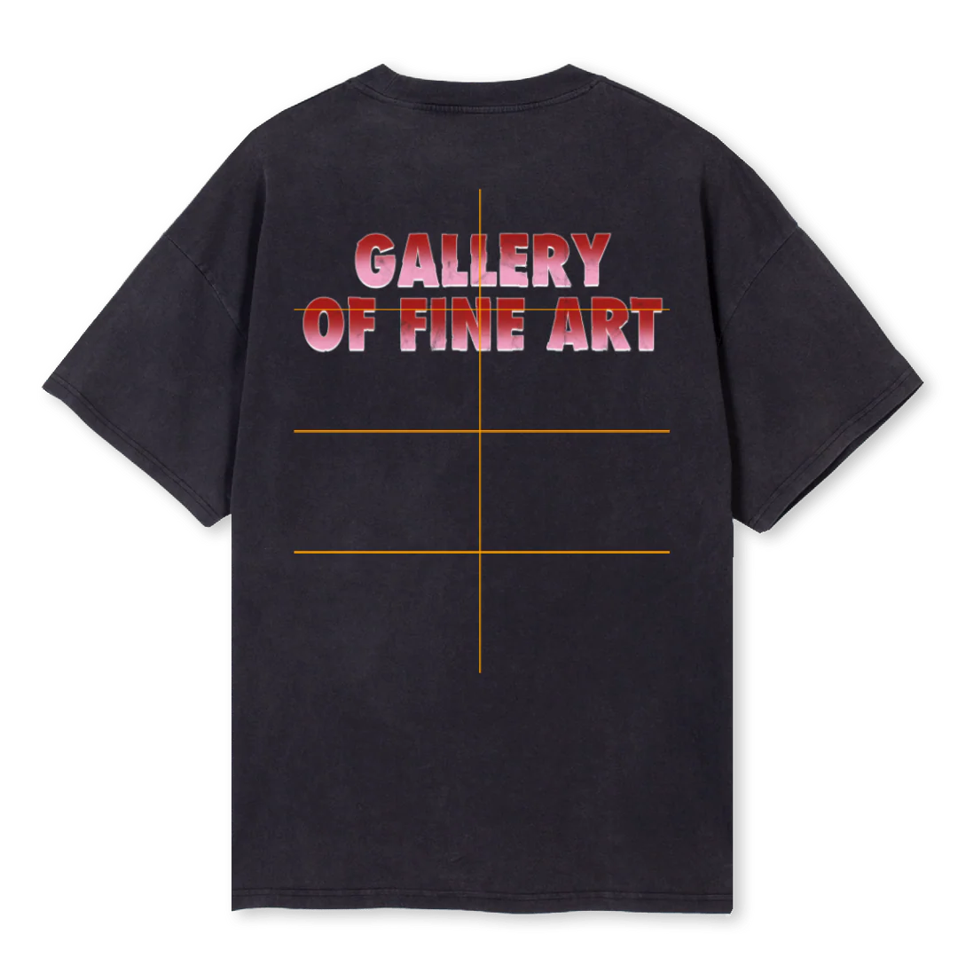 GOFATEEONE Vintage Black Oversized Tee. - Image 2