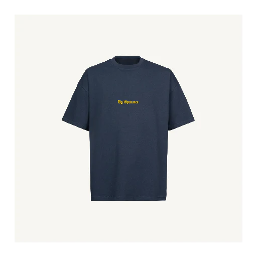 Gold BYOP OT Navy Blue Oversized Tee.