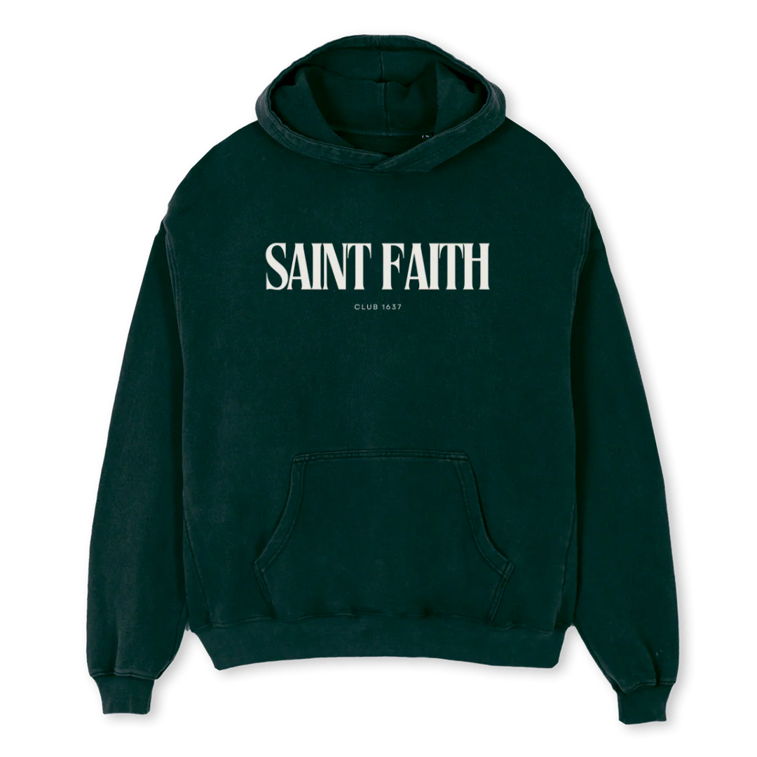 GOTH Wild Green Oversized Hoodie.