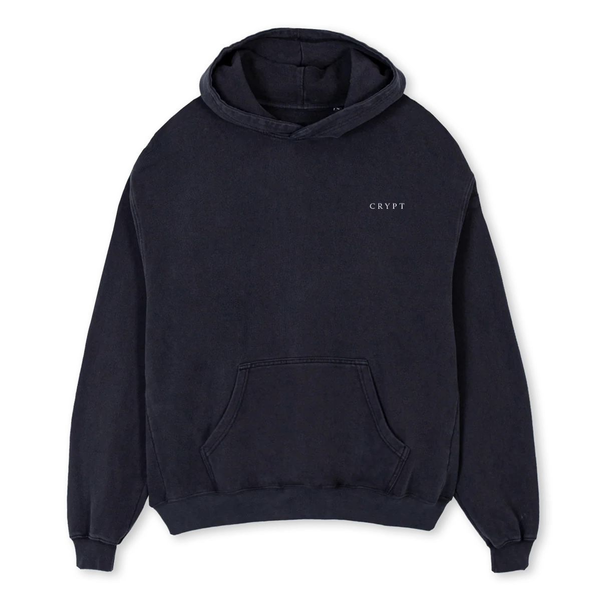 GOTHIK  Vintage Black Oversized Hoodie.