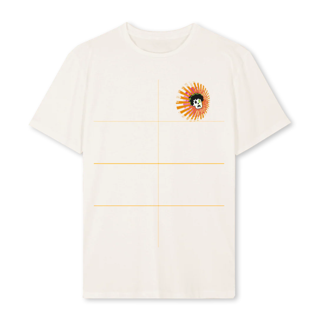 GRAFFITEE Vintage White Regular Tee.