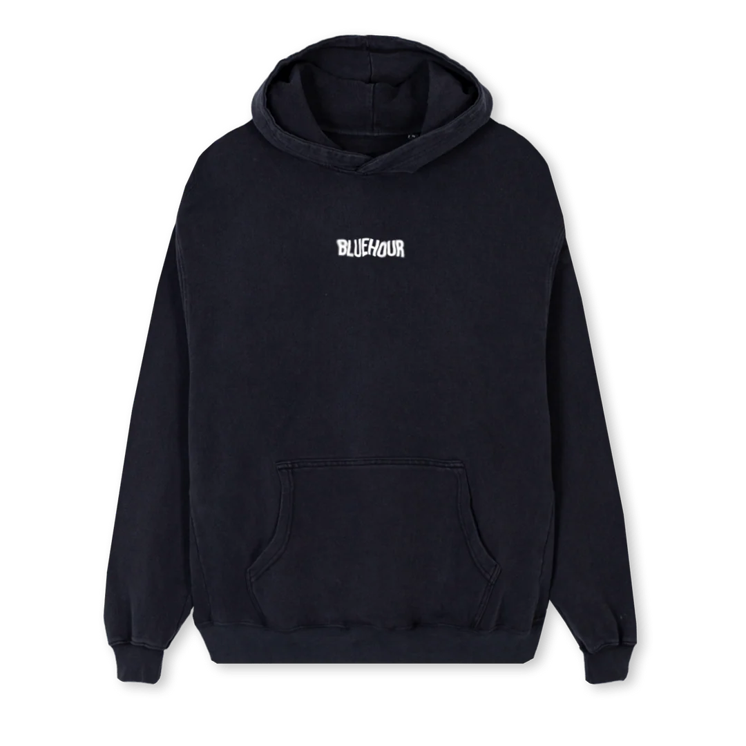 GRAFFITY Vintage Black Regular Hoodie.