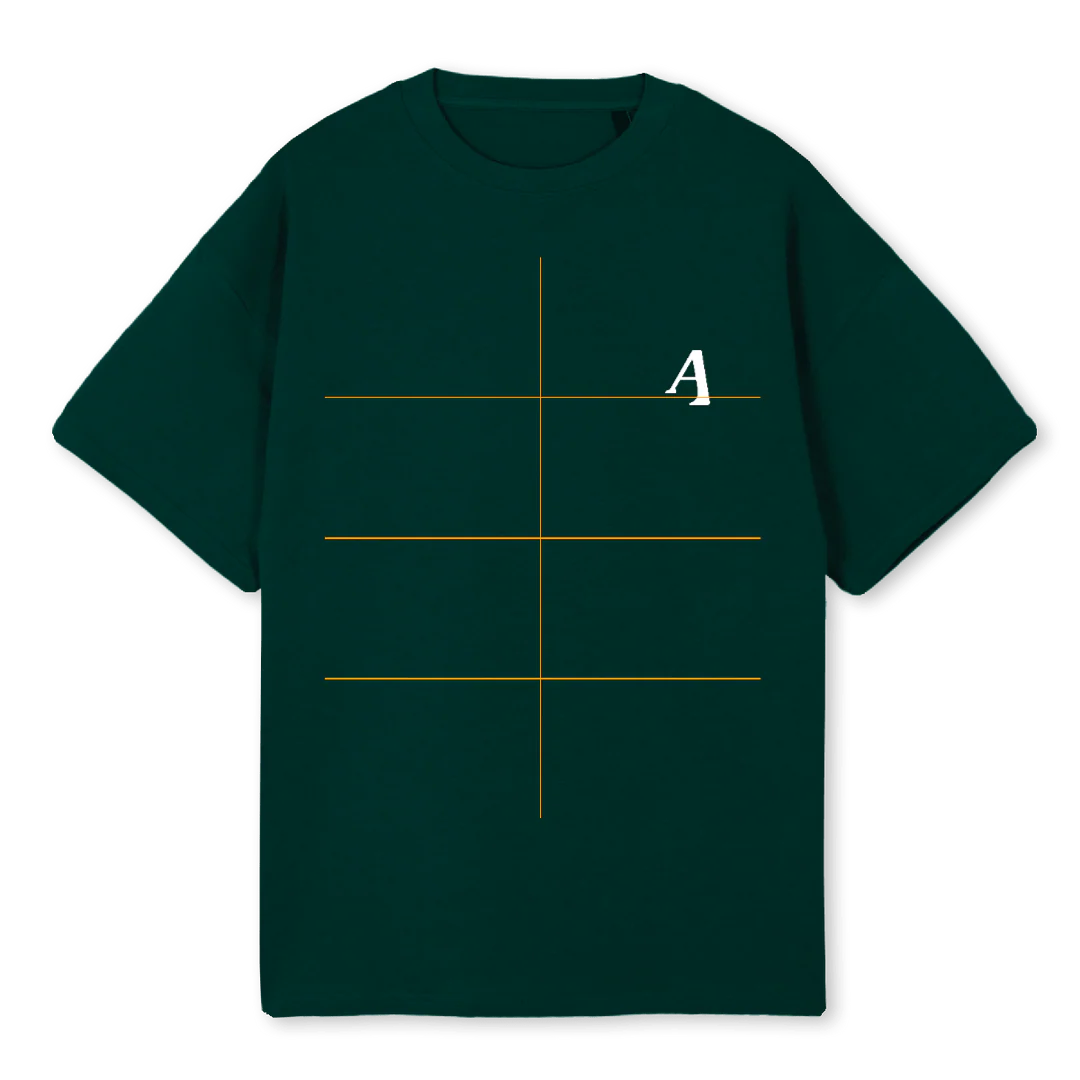 GREEN OAKLAND  Wild Green Oversized Tee.