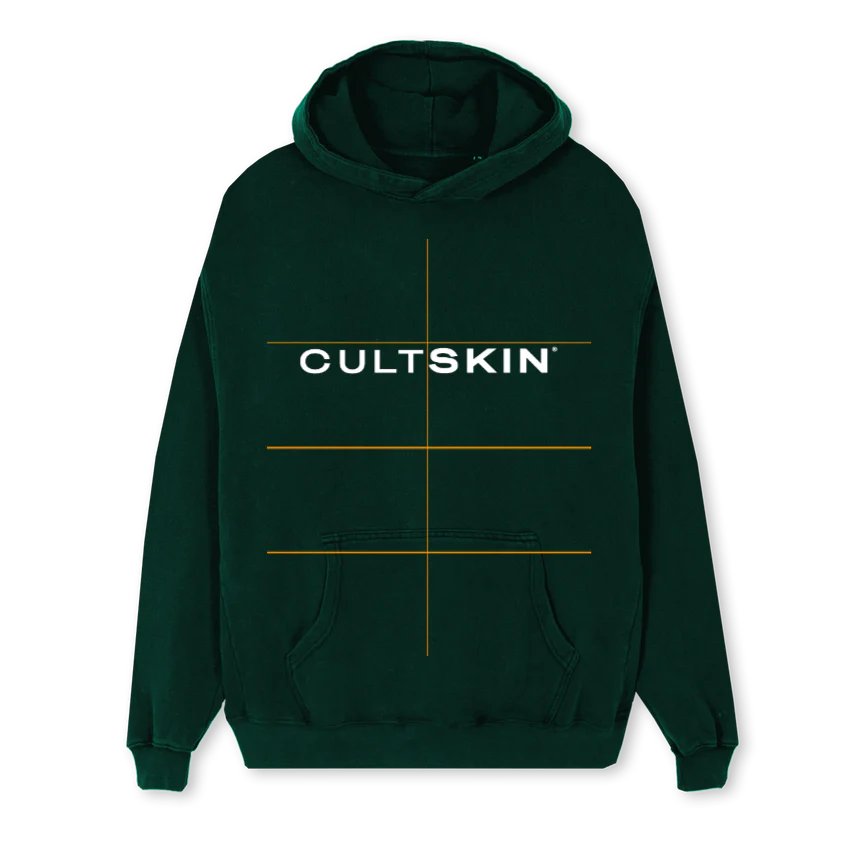 GREENCSHOODIE Wild Green Regular Hoodie.