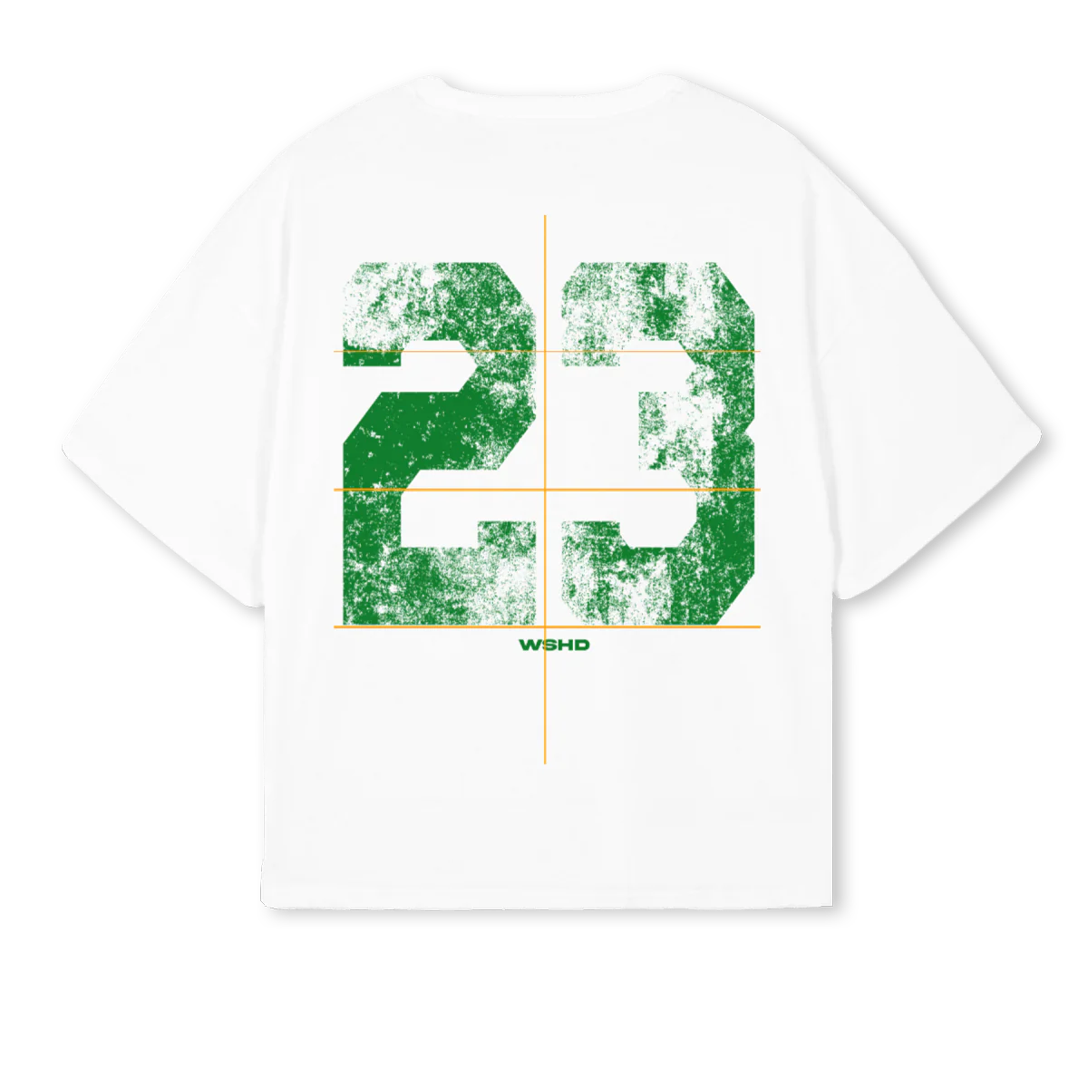 GREENJERSEY White Oversized Boxy Tee. - Image 2