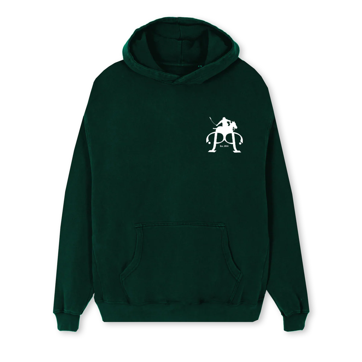 GREENPOLO Wild Green Regular Hoodie.