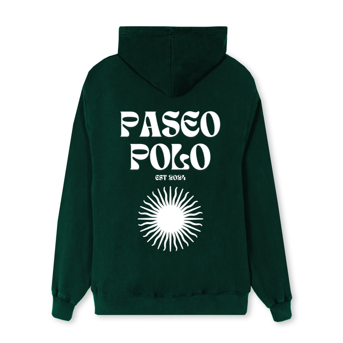 GREENPOLO Wild Green Regular Hoodie. - Image 2
