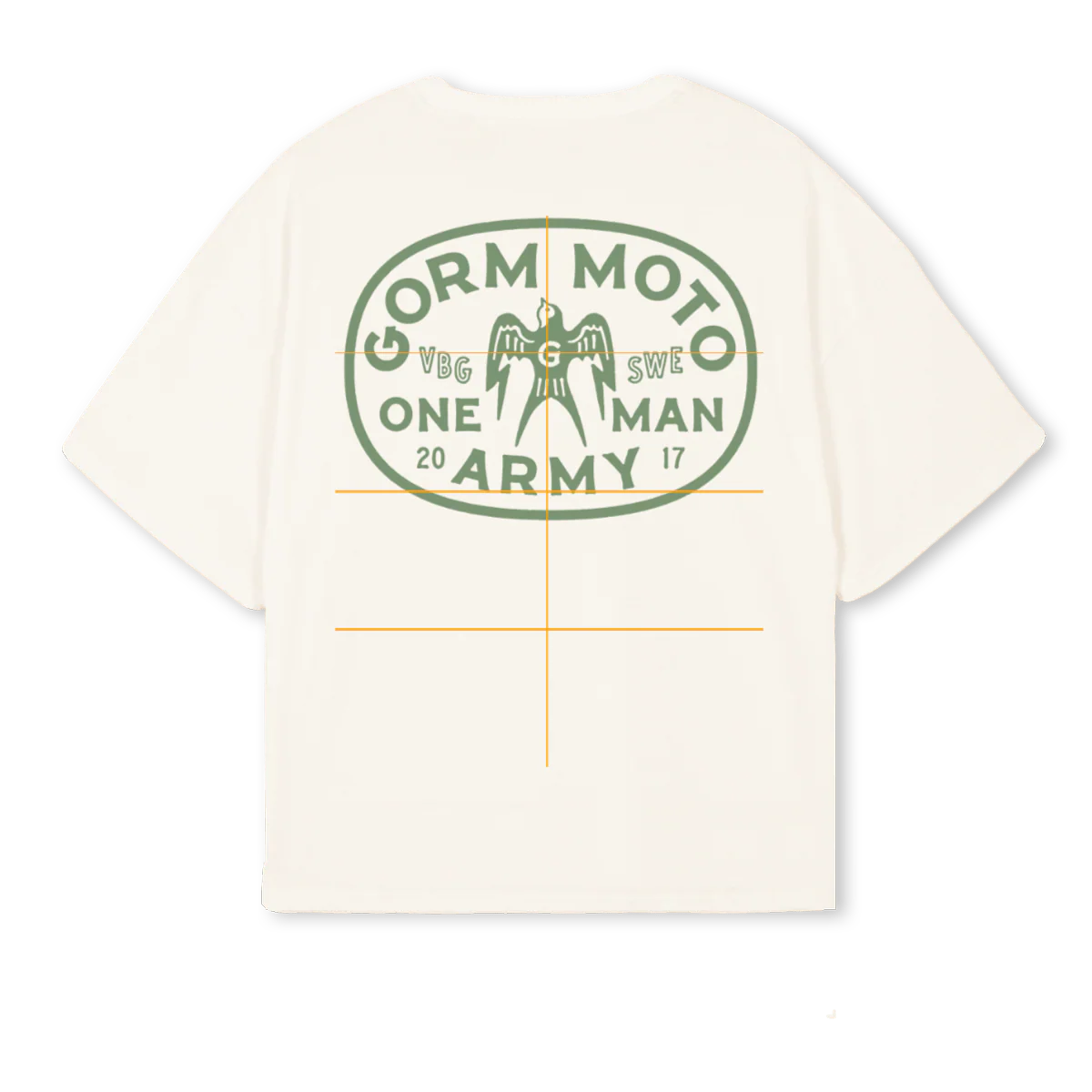 GREENTAKEOFF Vintage White Oversized Boxy Tee. - Image 2