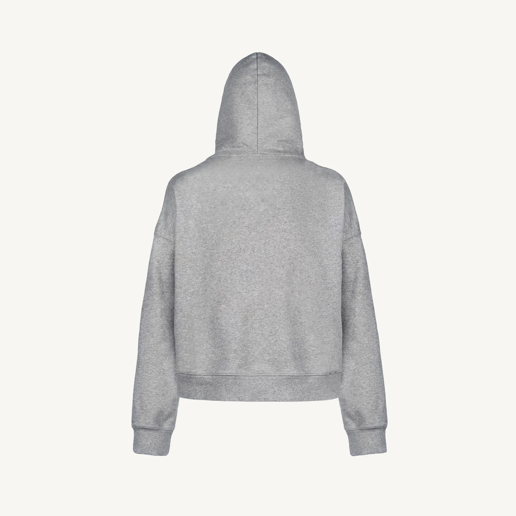 Grey Marl Oversized Boxy Hoodie. - Image 10
