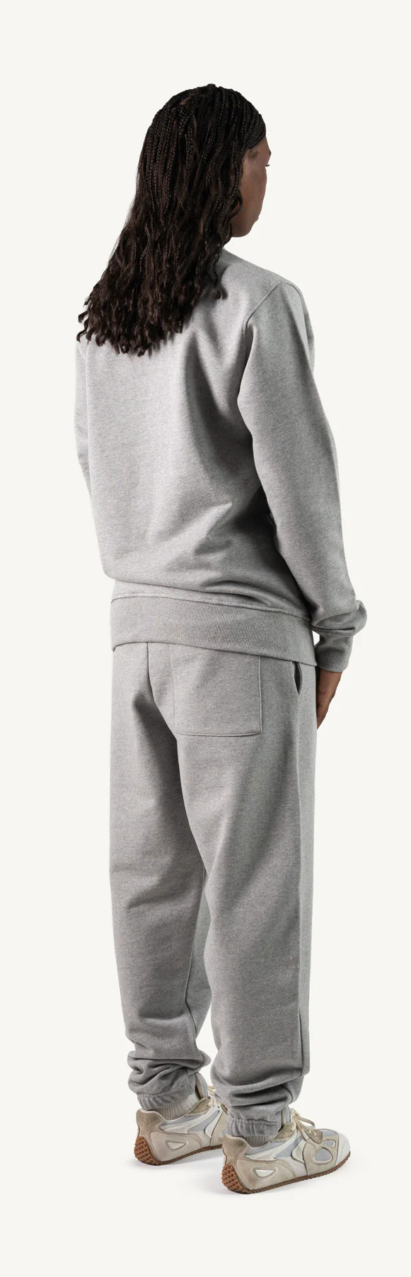 Grey Marl Regular Crewneck Sweater. - Image 13