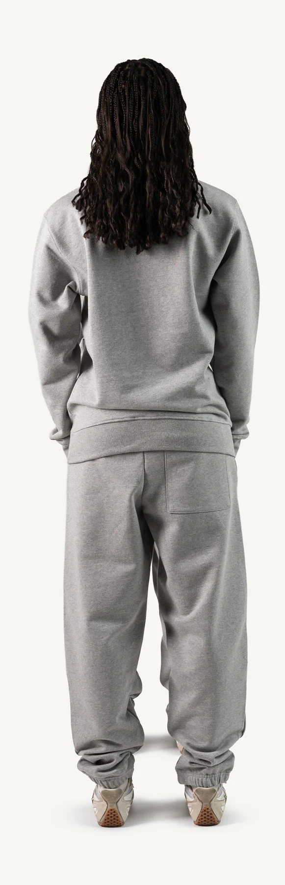 Grey Marl Regular Crewneck Sweater. - Image 14
