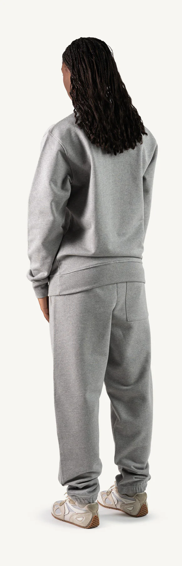 Grey Marl Regular Crewneck Sweater. - Image 15