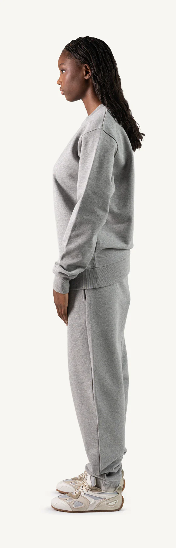 Grey Marl Regular Crewneck Sweater. - Image 16