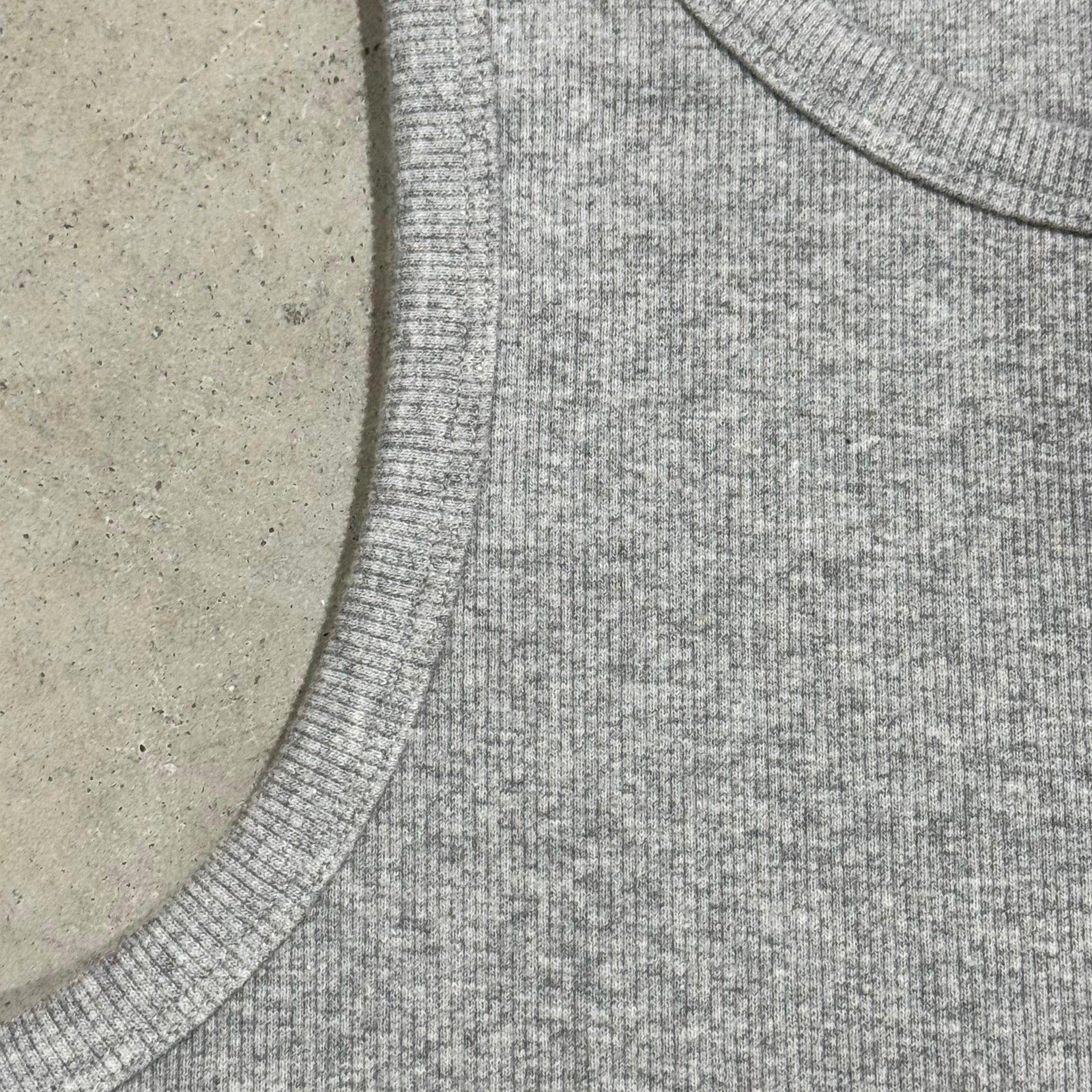 Grey Marl Slim Ribbed Tank. - Image 10