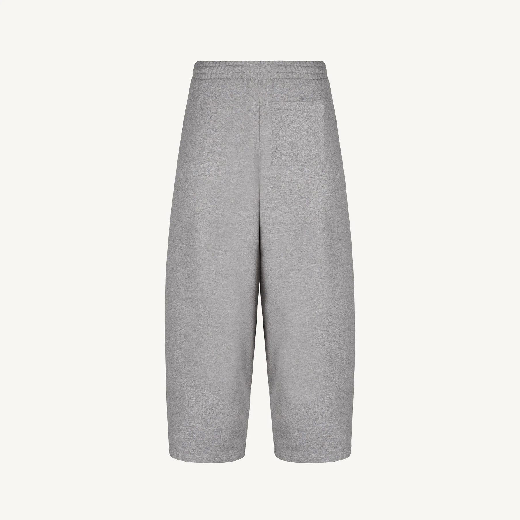 Grey Marl Straight-Leg Baggy Sweatpants. - Image 10