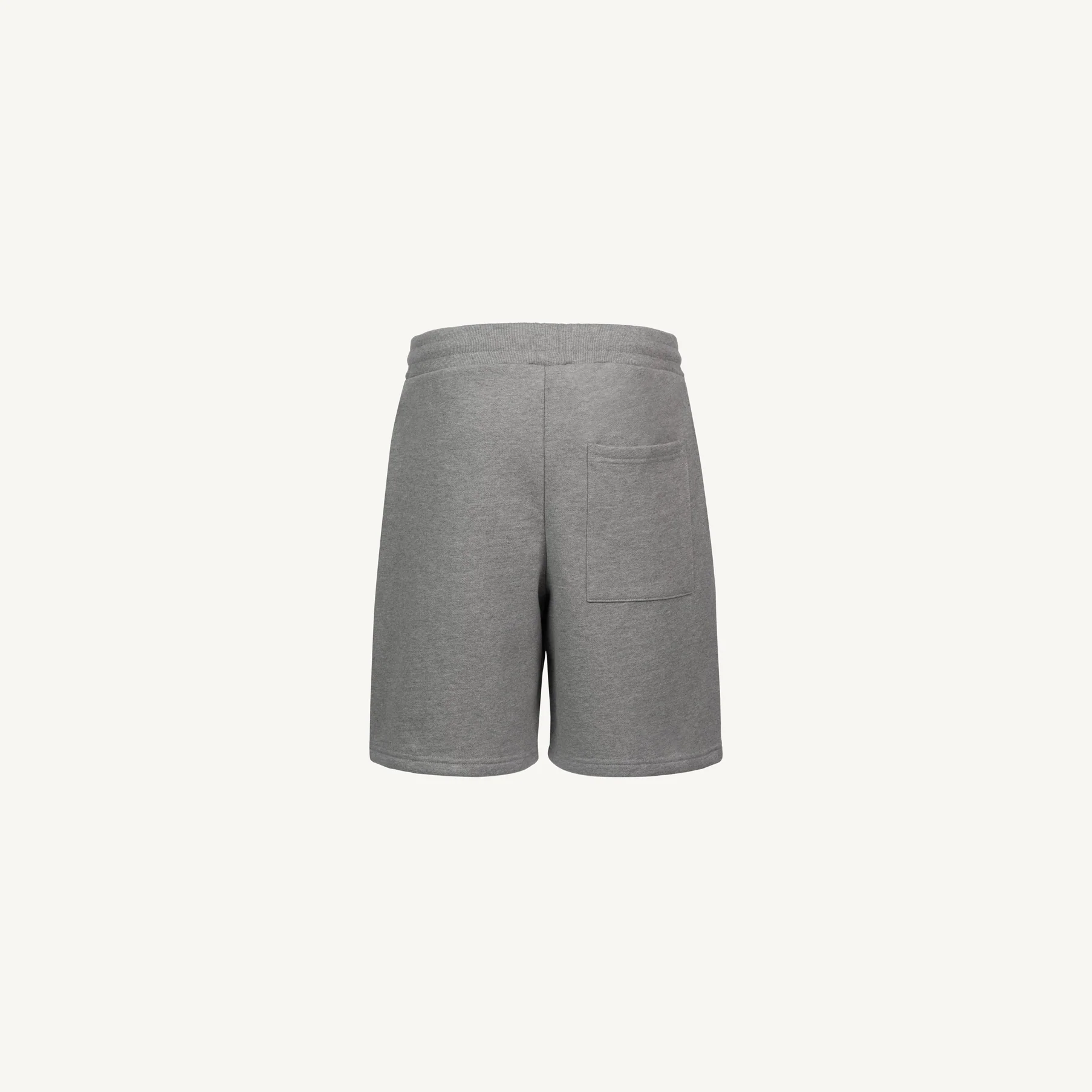 Grey Marl Relaxed Sweatshorts. - Image 4