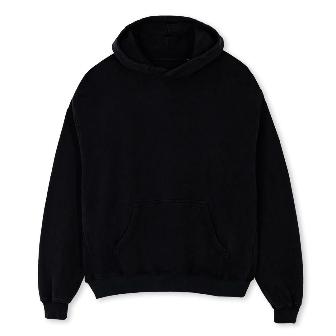 GREYCOREHSHOODIE Black Oversized Hoodie.