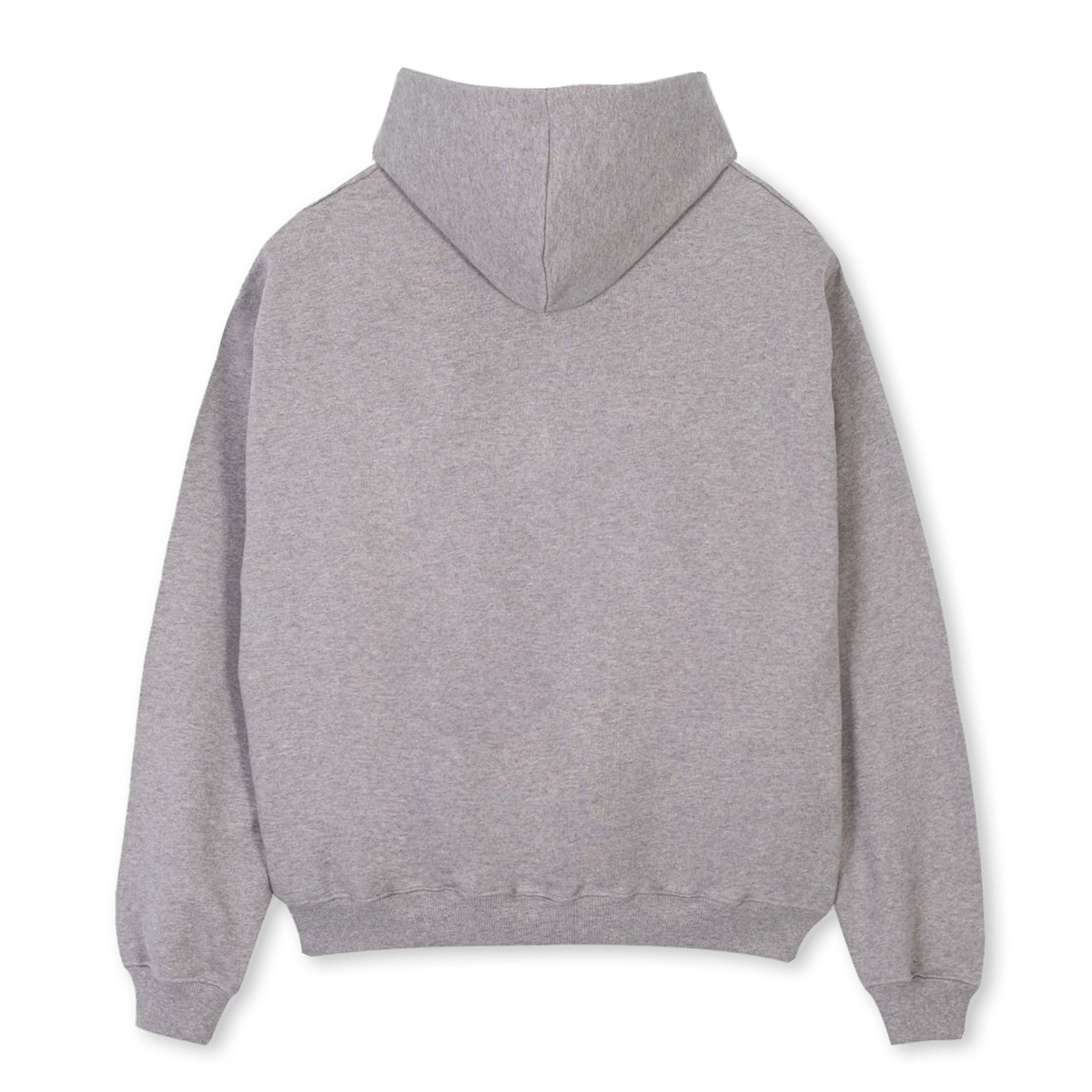 GREYHOODIEPINK Grey Marl Oversized Hoodie. - Image 2