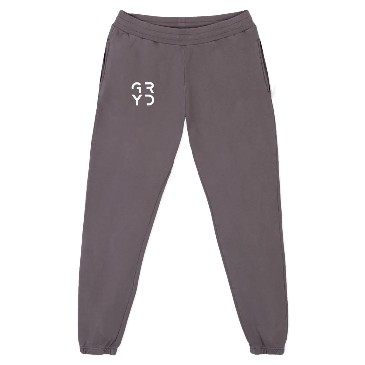 GREYJOGSQUARE Pigment Grey Relaxed Sweatpants.