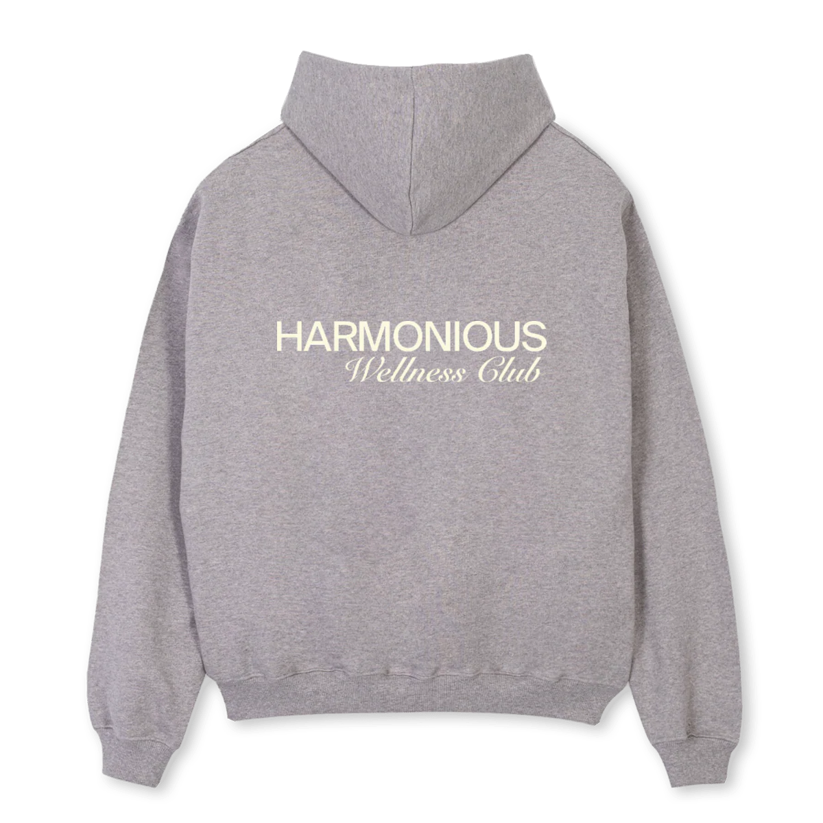 GREYOVERSIZEDHOODY Grey Marl Oversized Hoodie. - Image 2
