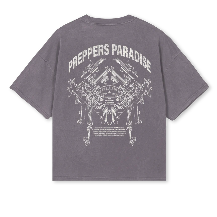 GREYPPTEEE Pigment Grey Oversized Boxy Tee. - Image 2