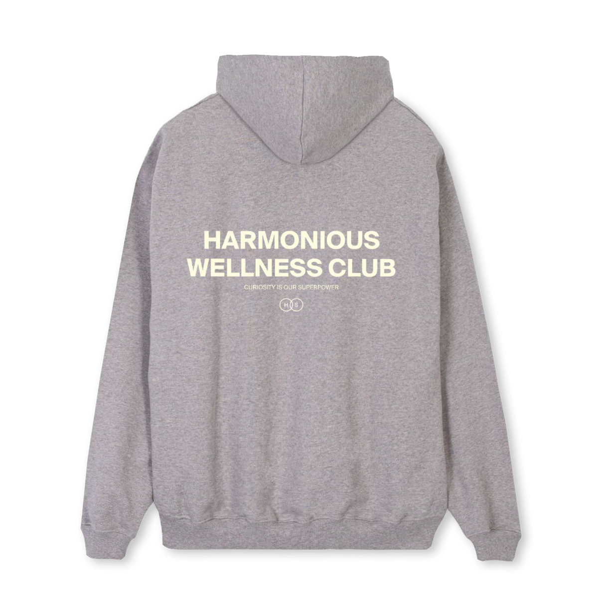 GREYREGHOODYPINK Grey Marl Regular Hoodie. - Image 2